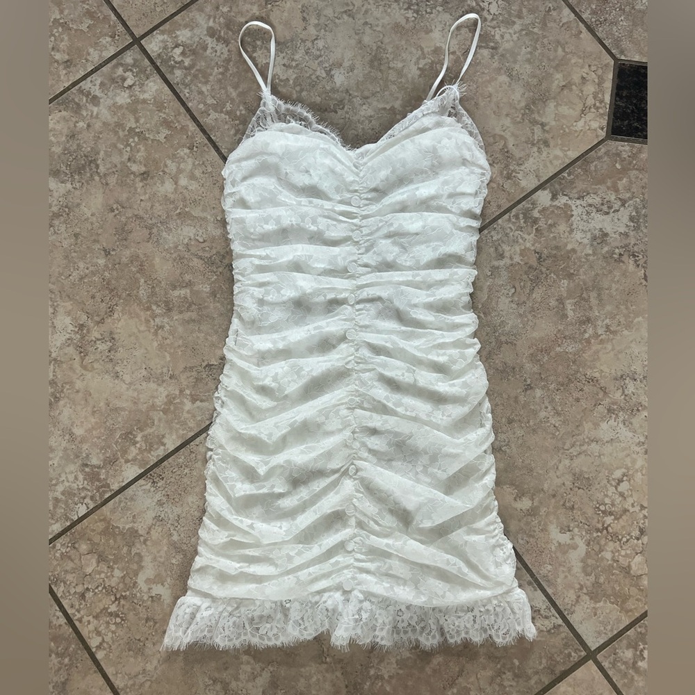 White Lace Dress Never Worn